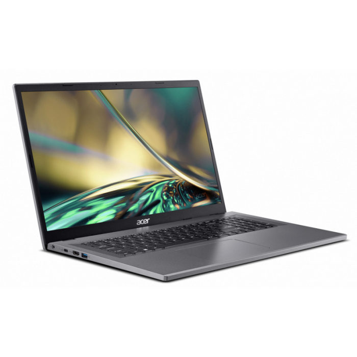 Laptop Acer Aspire 3 A317-55P, Intel Core i3-N305, 17.3inch, RAM 16GB, SSD 512GB, Intel UHD Graphics, No OS, Steel Grey [2]