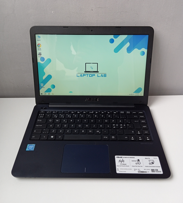 Laptop Second Hand Asus R417S - 14inch Intel Celeron N3060 4GB RAM 32GB eMMC + Slot SATA Windows 10 Refurbished [6]