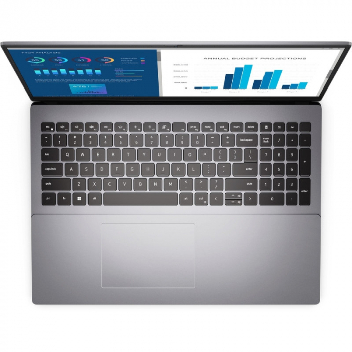 Laptop Dell Vostro 5630, Intel Core i5-1360P, 16inch, RAM 16GB, SSD 512GB, nVidia GeForce RTX 2050 4GB, Windows 11 Pro, Titan Gray [4]
