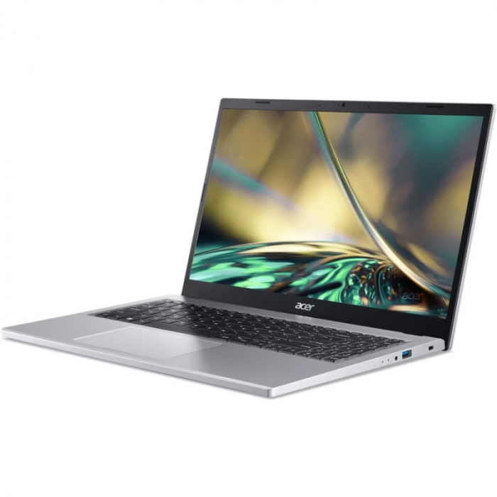Laptop Acer Aspire 3 A315-24P, AMD Ryzen 3 7320U, 15.6inch, RAM 8GB, SSD 512GB, AMD Radeon 610M, No OS, Pure Silver [8]