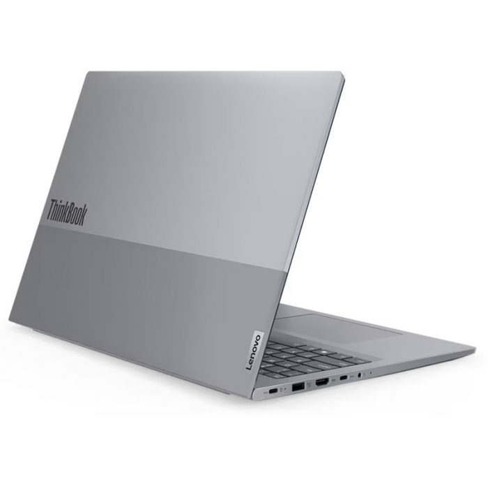 Laptop Lenovo ThinkBook 16 G6 ABP, AMD Ryzen 7 7730U, 16inch, RAM 16GB, SSD 512GB, AMD Radeon Graphics, No OS, Arctic Grey [4]