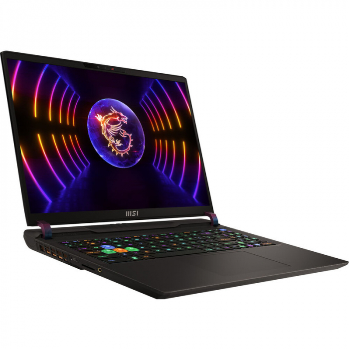 Laptop Gaming MSI Vector GP68HX 13VH, Intel Core i9-13950HX, 16inch, RAM 32GB, SSD 1TB, nVidia GeForce RTX 4080 12GB, Windows 11, Cosmos Gray [4]