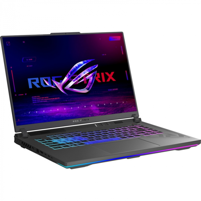 Laptop Gaming ASUS ROG Strix G16 G614JV-N3073, Intel Core i5-13450HX, 16inch, RAM 16 GB, SSD 1TB, nVidia GeForce RTX 4060 8GB, No OS, Eclipse Gray [5]