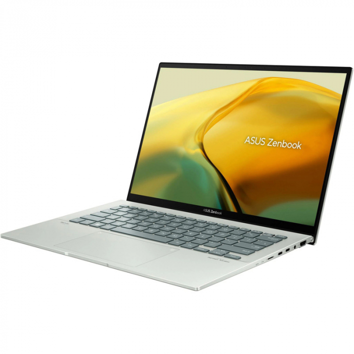 Laptop ASUS ZenBook 14 UX3402ZA-KP730, Intel Core i5-1240P, 14inch, RAM 16GB, SSD 512GB, Intel Iris Xe Graphics, No OS, Aqua Celadon [7]