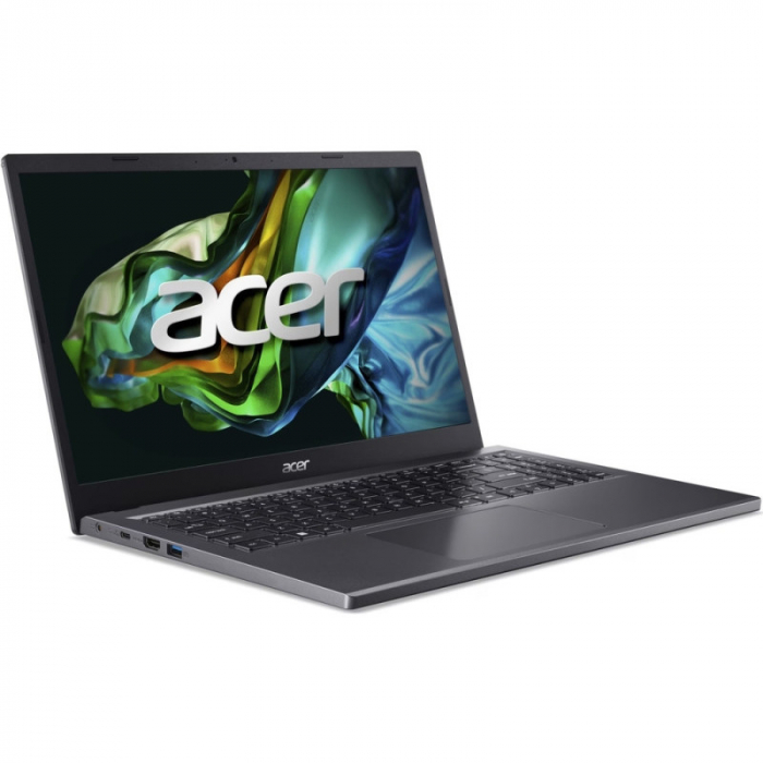 Laptop Acer Aspire 5 A515-48M, AMD Ryzen 7 7730U, 15.6inch, RAM 16GB, SSD 1TB, AMD Radeon Graphics, No OS, Steel Gray [2]