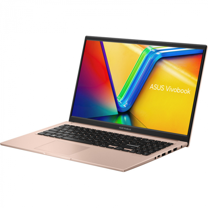 Laptop ASUS VivoBook 15 X1504ZA-BQ291, Intel Core i3-1215U, 15.6inch, RAM 8GB, SSD 512GB, Intel UHD Graphics, No OS, Terra Cotta [10]