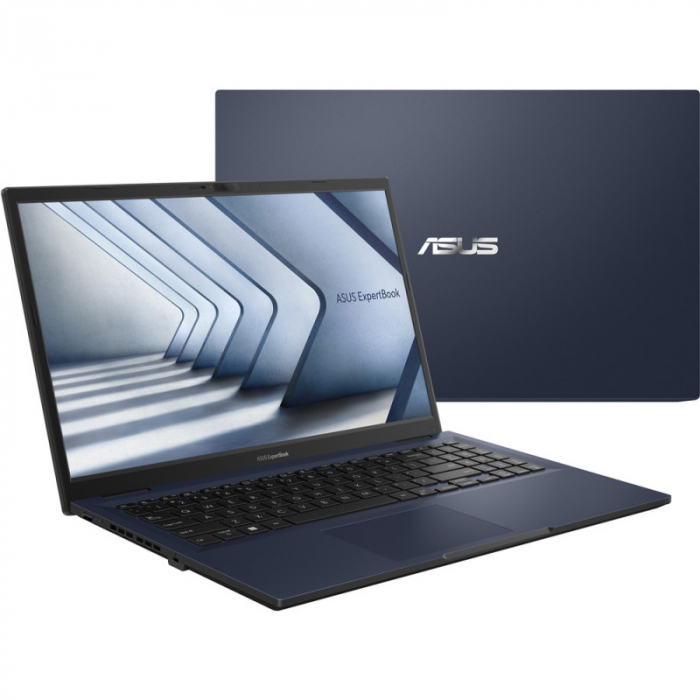 Laptop ASUS ExpertBook B1 B1502CGA-NJ0249XA, 15.6 inch, Intel Core i3-N305, 8 GB RAM, 256 GB SSD, Intel UHD Graphics, Windows 11 Pro Education [2]