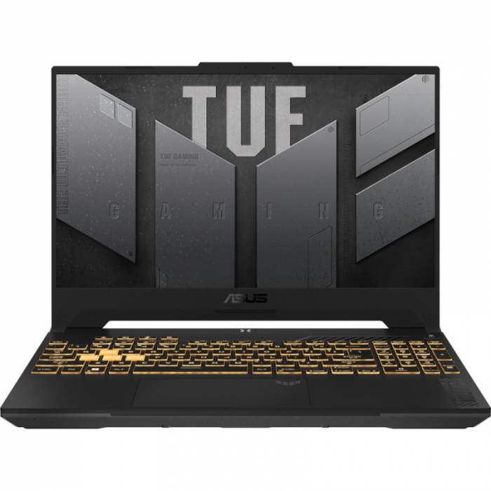 Laptop ASUS TUF F15 FX507VV4-LP055, Intel Core i7-13700H, 15.6inch, RAM 16GB, SSD 512GB, nVidia GeForce RTX 4060 8GB, No OS, Mecha Gray [1]