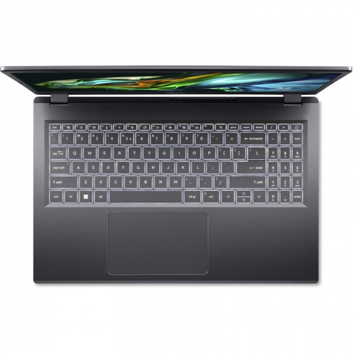 Laptop Acer Aspire 5 A515-58M, Intel Core i5-1335U, 15.6inch, RAM 16GB, SSD 512GB, Intel Iris Xe Graphics, No OS, Steel Grey [9]