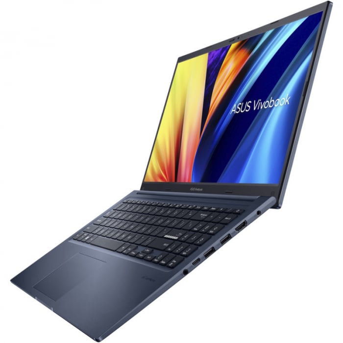 Laptop ASUS VivoBook 15 X1504ZA-BQ362, Intel Core i7-1255U, 15.6inch, RAM 8GB, SSD 512GB, Intel Iris Xe Graphics, No OS, Quiet Blue
 [10]