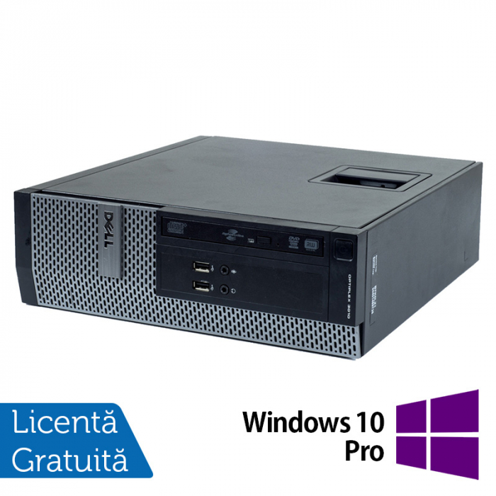 PC Refurbished DELL 3010 SFF, Intel Core i7-3770 3.90GHz, 8GB DDR3, 500GB HDD, DVD-RW + Windows 10 Pro [1]