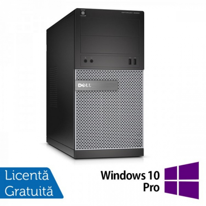Calculator DELL Optiplex 3020 Tower, Intel Core i5-4570 3.20GHz, 4GB DDR3, 500GB SATA, DVD-ROM + Windows 10 Pro [1]