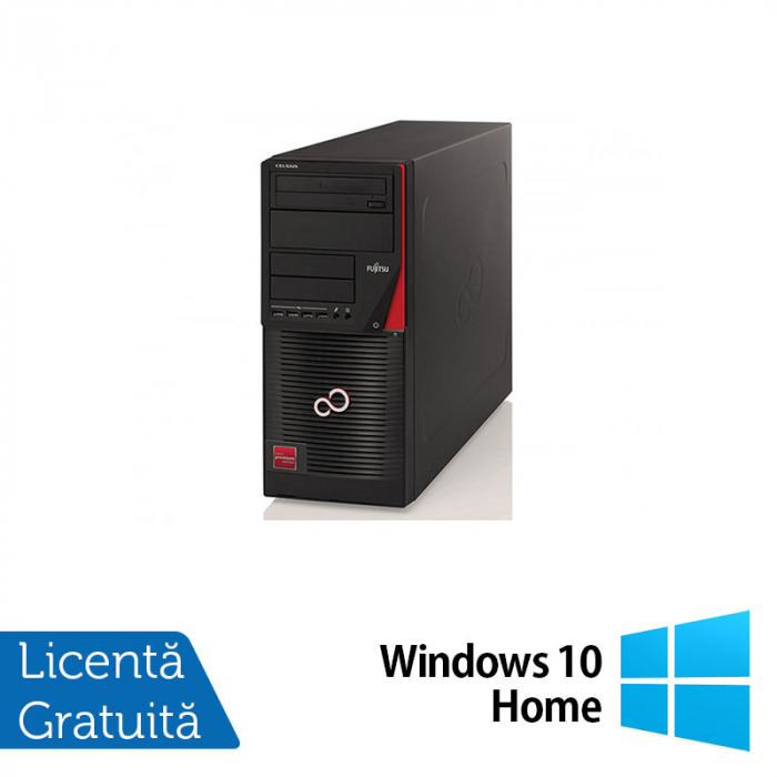 Calculator FUJITSU CELSIUS W530, Intel Core i7-4770 3.40GHz, 8GB DDR3, 500GB SATA, DVD-RW + Windows 10 Home [1]