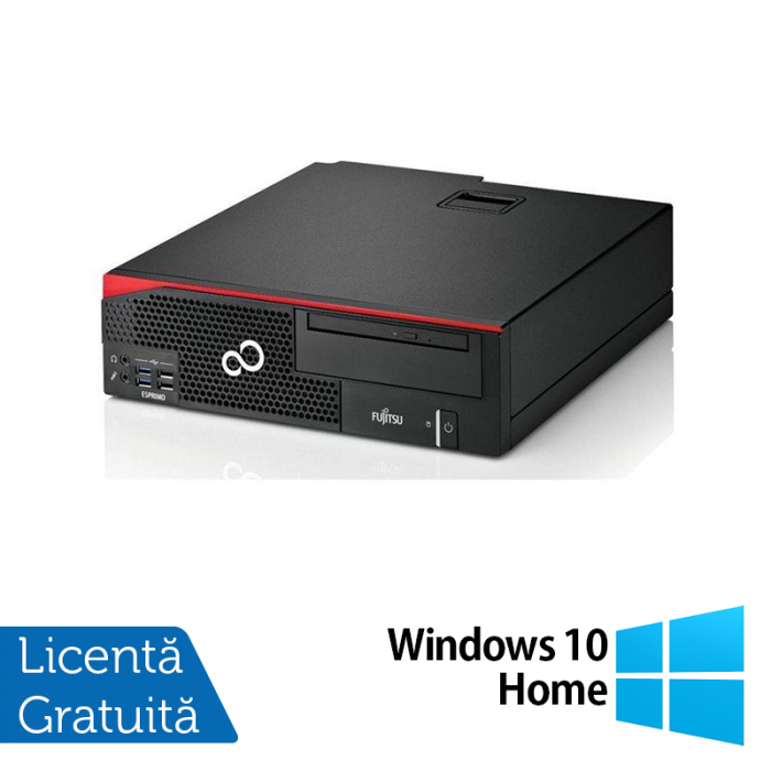 Calculator Fujitsu Esprimo D956 SFF, Intel Core i5-6500 3.20GHz, 8GB DDR4, 500GB SATA + Windows 10 Home [1]
