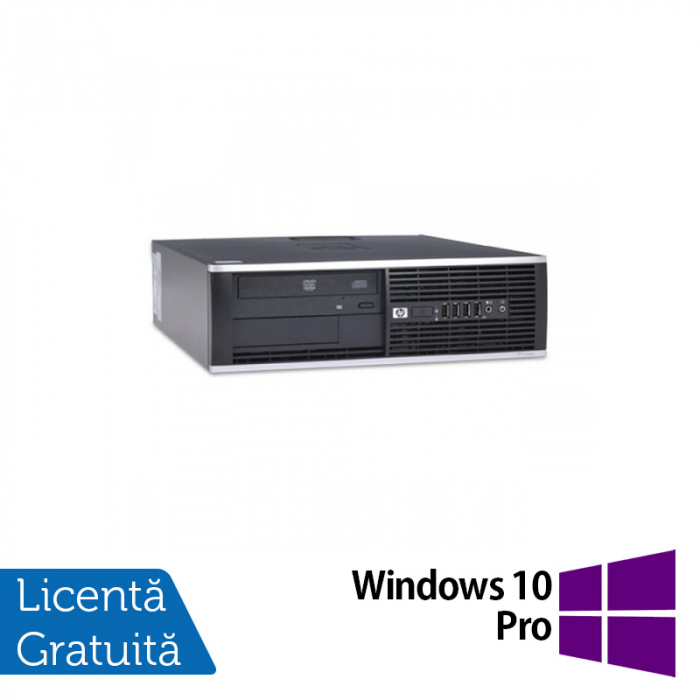 Calculator HP 4300 Pro SFF, Intel Core i3-3220 3.30GHz, 4GB DDR3, 500GB SATA, DVD-RW + Windows 10 Pro [1]