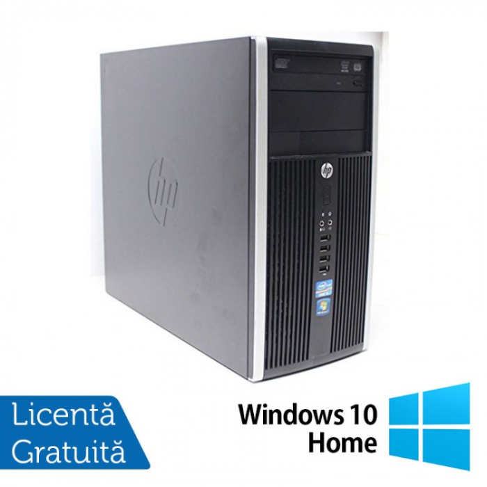 Calculator HP 6300 Pro Tower, Intel Pentium G2020 2.90GHz, 4GB DDR3, 250GB SATA, DVD-RW + Windows 10 Home [1]