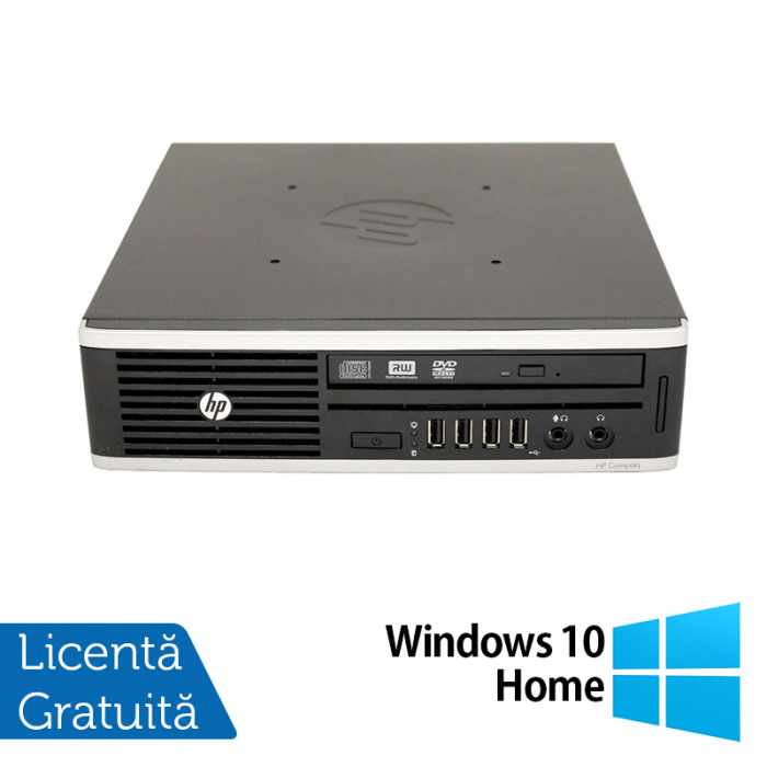 Calculator HP 8200 Elite USDT, Intel Core i5-2400S 2.50GHz, 4GB DDR3, 500GB SATA, DVD-RW + Windows 10 Home [1]