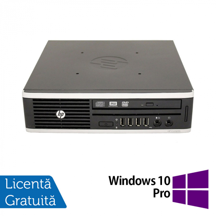 Calculator HP 8200 Elite USDT, Intel Core i5-2400S 2.50GHz, 4GB DDR3, 500GB SATA, DVD-RW + Windows 10 Pro [1]