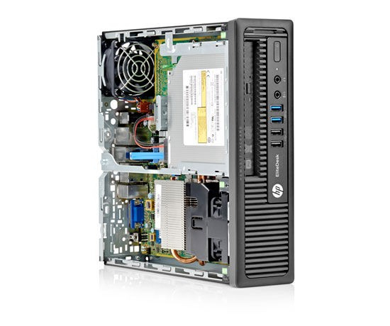 Calculator HP EliteDesk 800G1 Tower, Intel Core i5-4570 3.20GHz, 4GB DDR3, 500GB SATA, DVD-ROM + Windows 10 Home [2]
