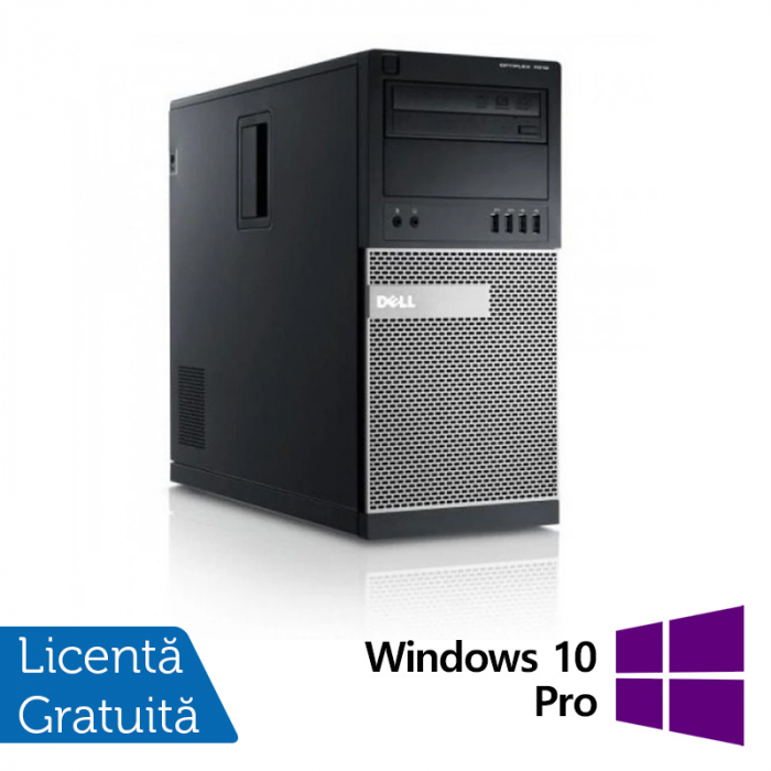 Calculator Refurbished Dell OptiPlex 7010 Tower, Intel Core i5-3470 3.20GHz, 8GB DDR3, 120GB SSD, DVD-RW + Windows 10 Pro [1]