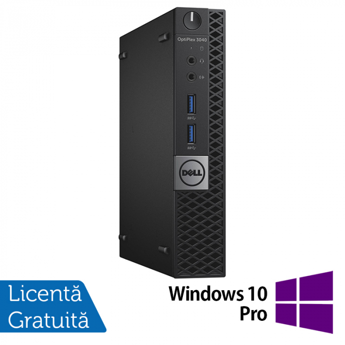 Calculator Refurbished DELL OptiPlex 3040 MiniPC, Intel Core i5-6500T 2.50GHz, 8GB DDR3, 240GB SSD + Windows 10 Pro [1]