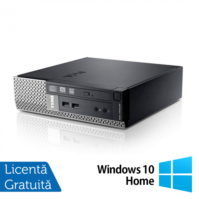 Calculator Refurbished Dell OptiPlex 7010 USFF, Intel Core i5-3470S 2.90GHz, 8GB DDR3, 500GB SATA, DVD-ROM + Windows 10 Home [1]