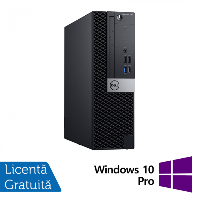 Calculator Refurbished DELL OptiPlex 7060 SFF, Intel Core i5-8500 3.00 - 4.10GHz, 8GB DDR4, 512GB SSD + Windows 10 Pro [1]