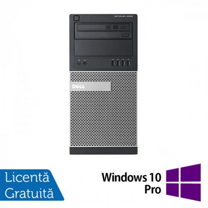 Calculator Refurbished DELL Optiplex 9020 Tower, Intel Core i3-4130 3.40GHz, 8GB DDR3, 240GB SSD + Windows 10 Pro [1]