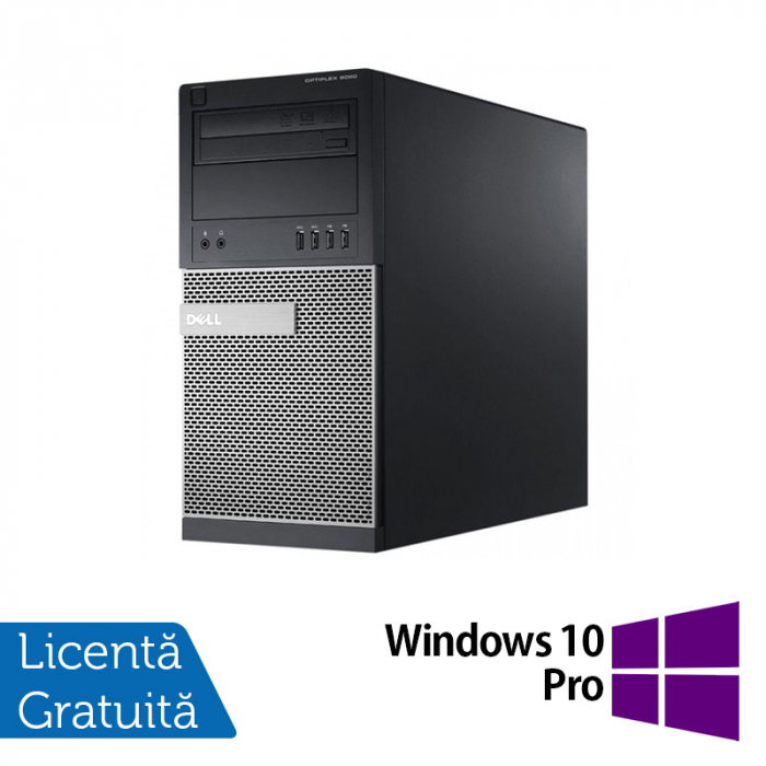 Calculator Refurbished Dell OptiPlex 990 Tower, Intel Core i5-2400 3.10GHz, 4GB DDR3, 500GB HDD, DVD-RW + Windows 10 Pro [1]