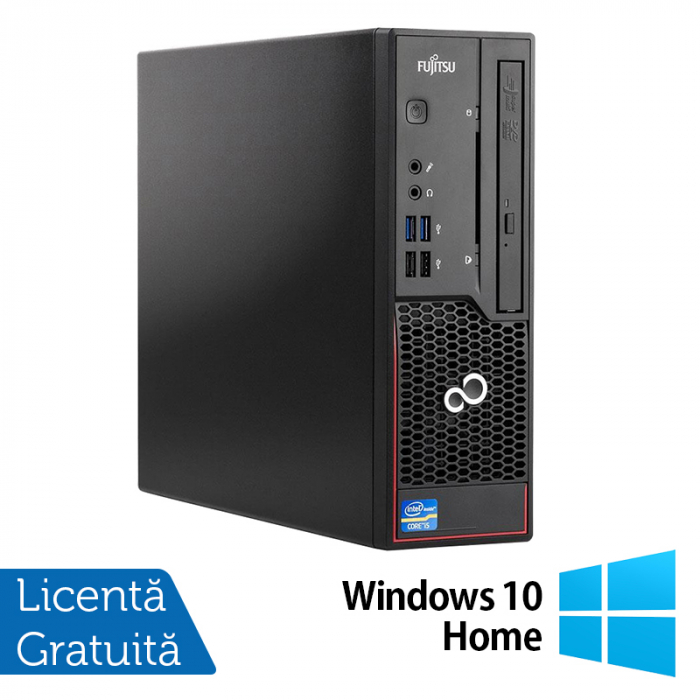 PC Refurbished FUJITSU ESPRIMO C720 USFF, Intel Core i5-4570 3.40GHz, 16GB DDR3, 480GB SSD, DVD-ROM + Windows 10 Home [1]