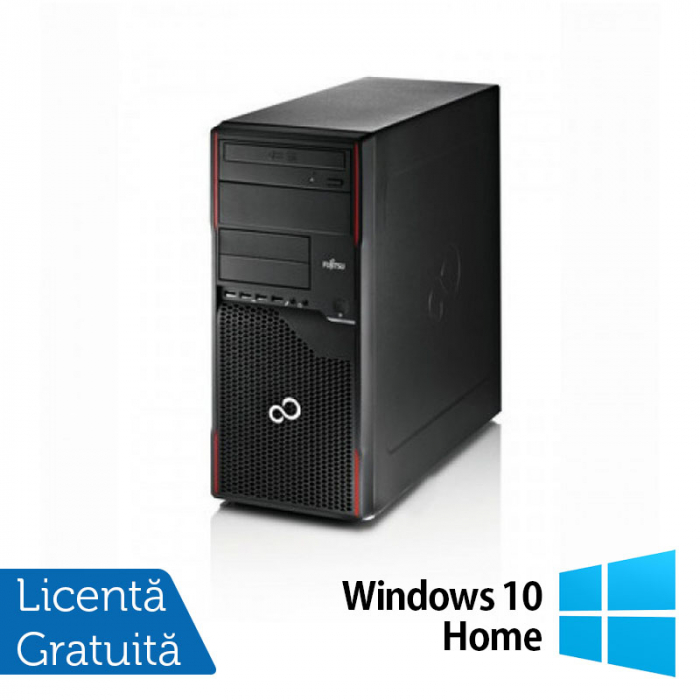 Calculator Refurbished Fujitsu ESPRIMO P710 Tower, Intel Core i7-3770 3.40GHz, 8GB DDR3, 500GB HDD + Windows 10 Home [1]