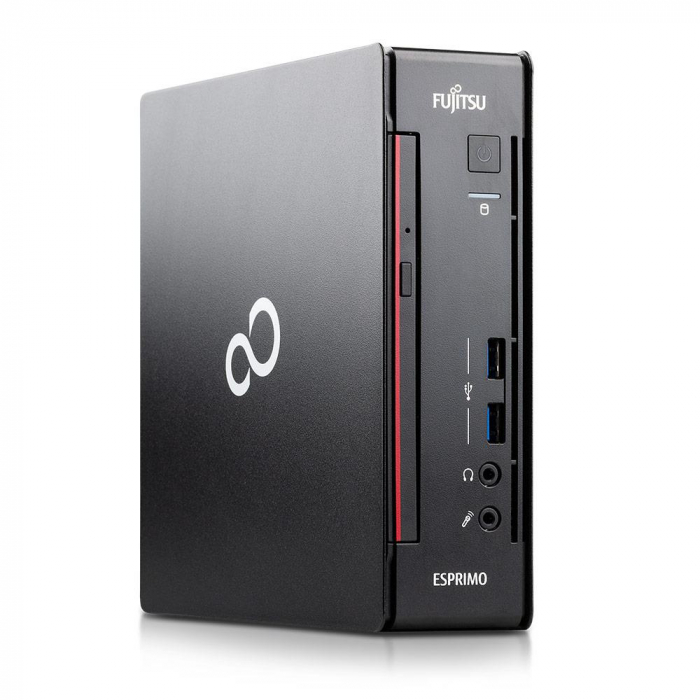 Calculator Refurbished Fujitsu Esprimo Q556 Mini PC, Intel Core i5-6400T 2.20GHz, 8GB DDR4, 500GB SATA + Windows 10 Home [2]