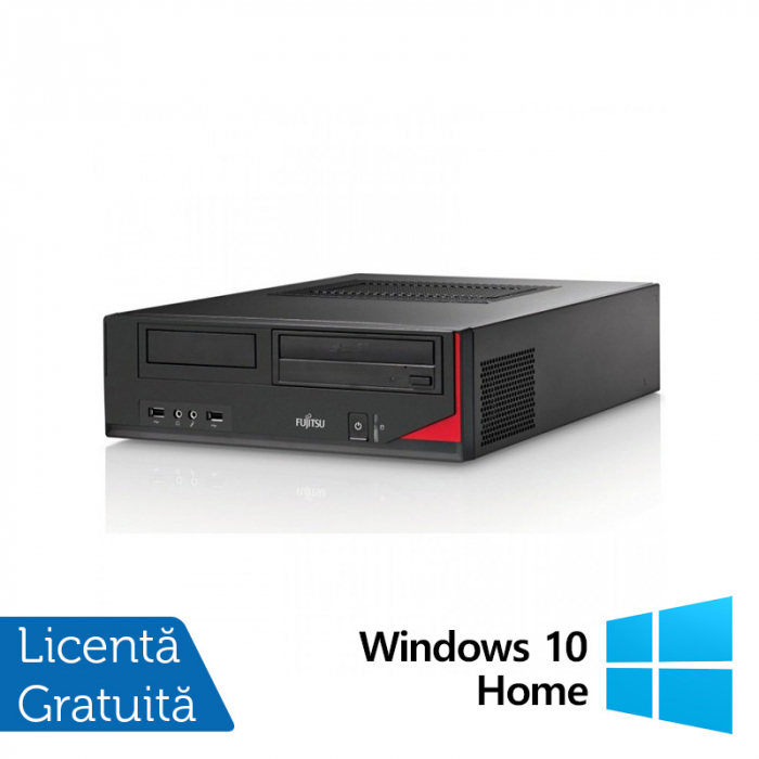 Calculator Refurbished FUJITSU SIEMENS E420 SFF, Intel Core i7-4770 3.40GHz, 8GB DDR3, 500GB HDD + Windows 10 Home [1]