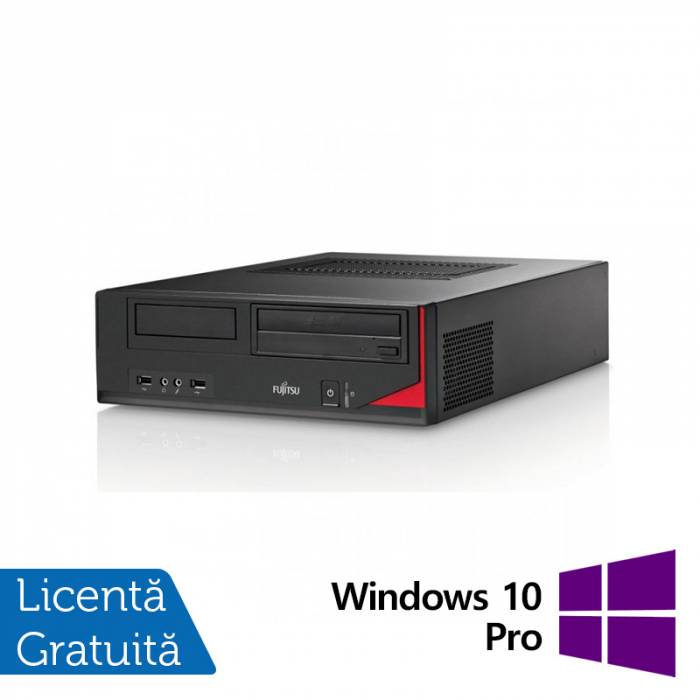 Calculator Refurbished FUJITSU SIEMENS E420 SFF, Intel Core i7-4770 3.40GHz, 8GB DDR3, 500GB HDD + Windows 10 Pro [1]
