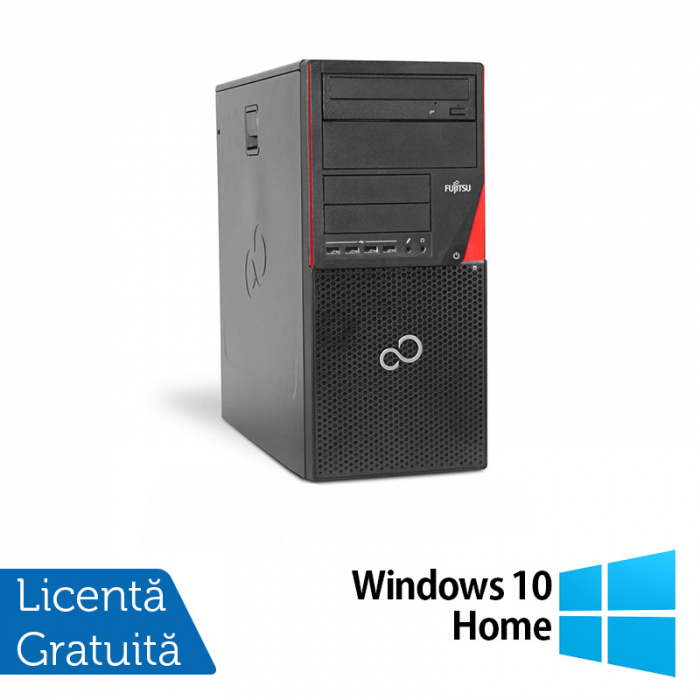 Calculator Fujitsu Siemens P720, Intel Core i3-4130 3.40GHz, 8GB DDR3, 120GB SSD, DVD-RW + Windows 10 Home [1]
