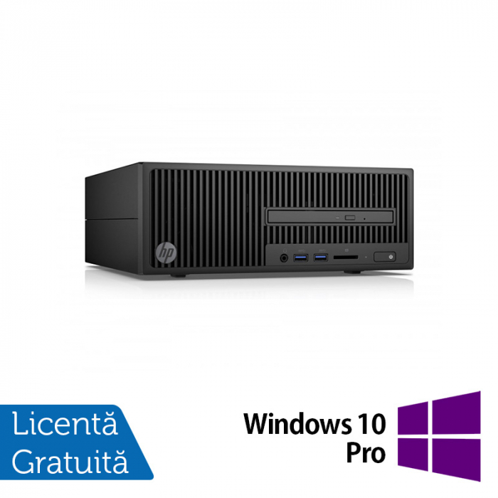 Calculator Refurbished HP 280 G2 SFF, Intel Core i5-6400 2.70GHz, 8GB DDR4, 500GB HDD, DVD-ROM + Windows 10 Pro [1]