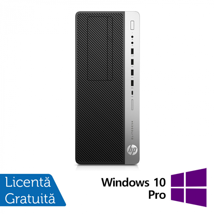 Calculator Refurbished HP EliteDesk 800 G4 Tower, Intel Core i5-8400 2.80-4.00GHz, 16GB DDR4, 480GB SSD + Windows 10 Pro [1]