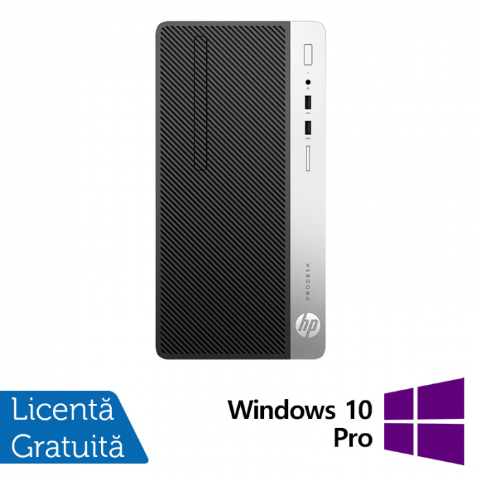 Calculator Refurbished HP ProDesk 400 G5 Tower, Intel Core i5-8500 3.00GHz, 8GB DDR4, 256GB SSD + Windows 10 Pro [1]