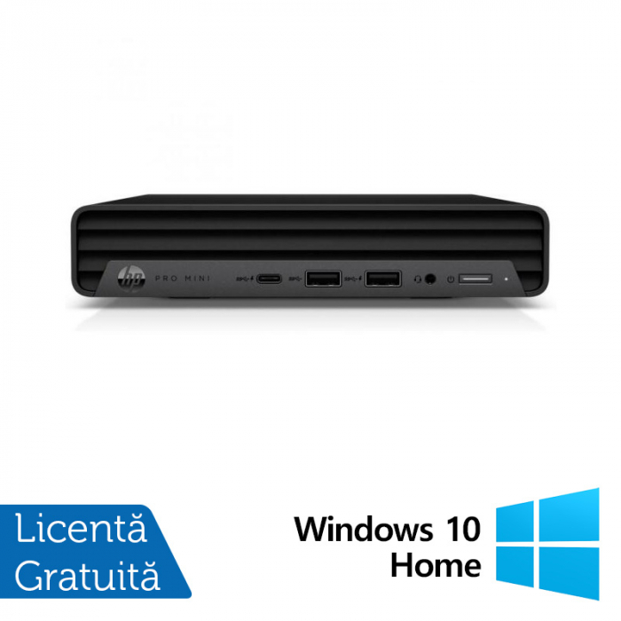 Calculator Refurbished HP ProDesk 400 G9 Mini PC, Intel Core i5-12500T 2.00 - 4.40GHz, 8GB DDR4, 256GB SSD + Windows 10 Home [1]