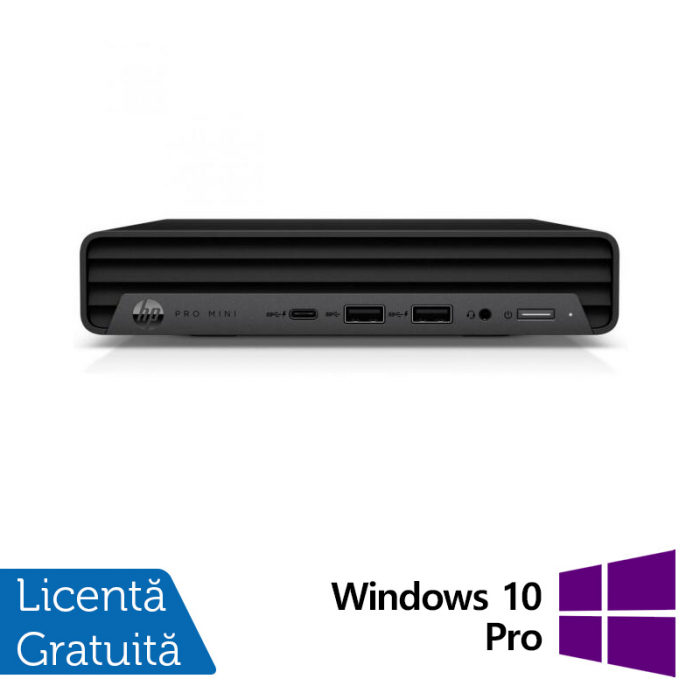 Calculator Refurbished HP ProDesk 400 G9 Mini PC, Intel Core i5-12500T 2.00 - 4.40GHz, 8GB DDR4, 256GB SSD + Windows 10 Pro [1]