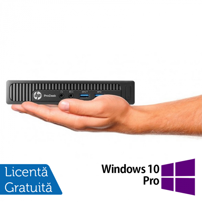 PC Refurbished HP EliteDesk 705 G2 Mini PC, AMD PRO A8-8600B 1.60GHz, 8GB DDR3, 240GB SSD + Windows 10 Pro [1]