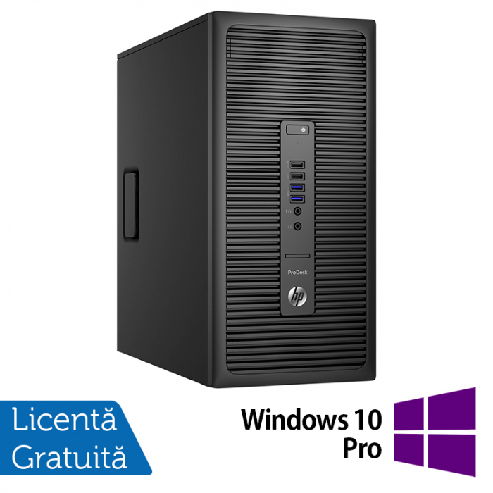Calculator Refurbished HP ProDesk 600 G2 Tower, Intel Core i5-6500 3.20GHz, 8GB DDR4, 256GB SSD + Windows 10 Pro [1]