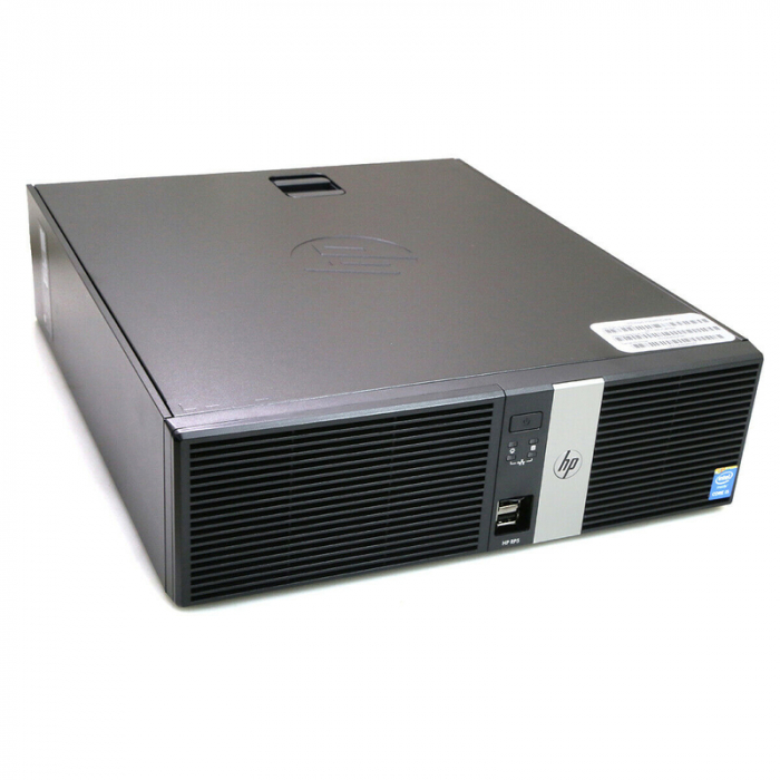 Calculator Refurbished HP Retail System RP5810 SFF, Intel Core i5-4570S 2.90GHz, 8GB DDR3, 128GB SSD, 4 x Serial Port, 1 x 24 Volt USB, 6 x 12 Volt USB + Windows 10 Pro [3]