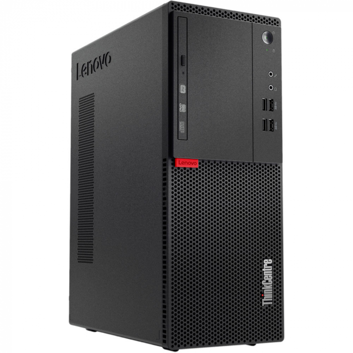 Calculator Refurbished LENOVO M710T Tower, Intel Core i3-6100 3.70GHz, 8GB DDR4, 128GB SSD, DVD-ROM + Windows 10 Pro [2]