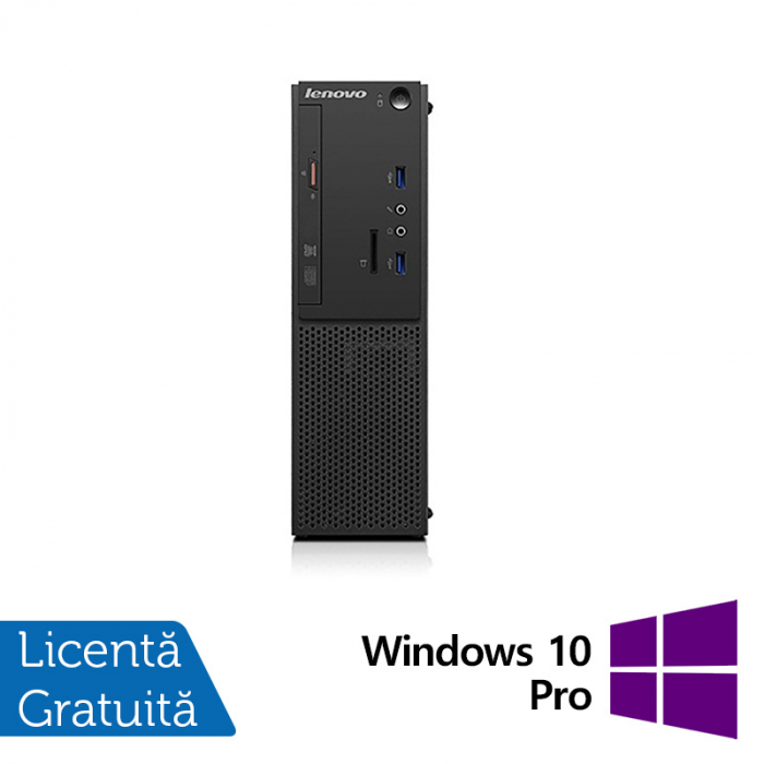 Calculator Refurbished LENOVO S510 SFF, Intel Core i5-6500 3.20GHz, 8GB DDR4, 500GB SATA, DVD-ROM + Windows 10 Pro [1]