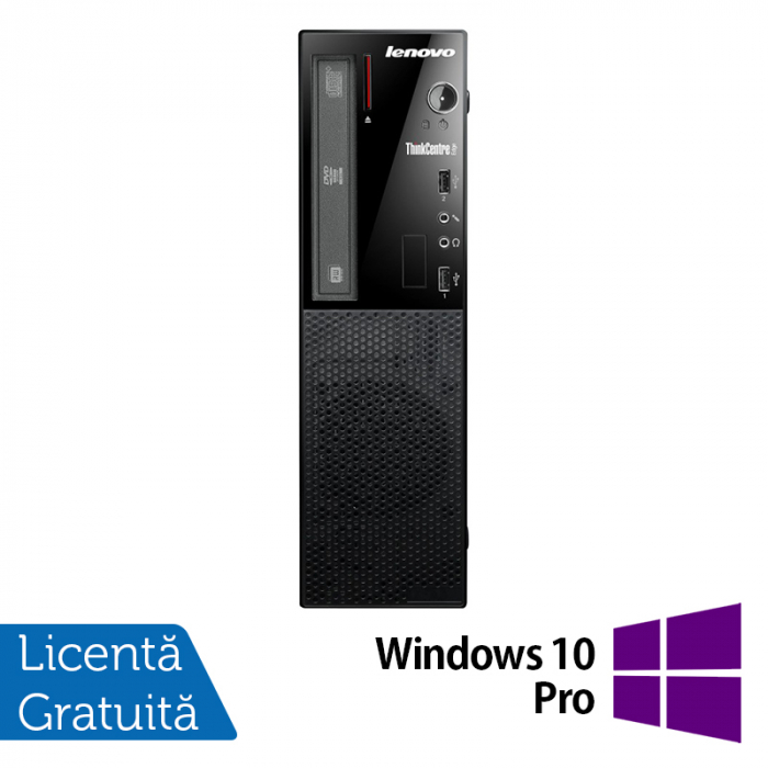Calculator Refurbished LENOVO ThinkCentre Edge 72 SFF, Intel Core i5-3470S 2.90GHz, 8GB DDR3, 240GB SSD, DVD-ROM + Windows 10 Pro [1]