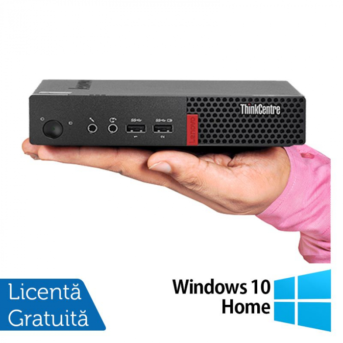 Calculator Refurbished Lenovo ThinkCentre M710q Mini PC, Intel Core i5-6500T 2.50GHz, 16GB DDR4, 512GB SSD + Windows 10 Home [1]