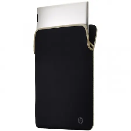 Husă laptop reversibilă 14", Negru/Auriu [4]