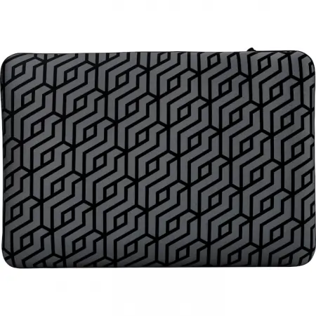 Husă laptop reversibilă 14", Negru/Geometric [2]