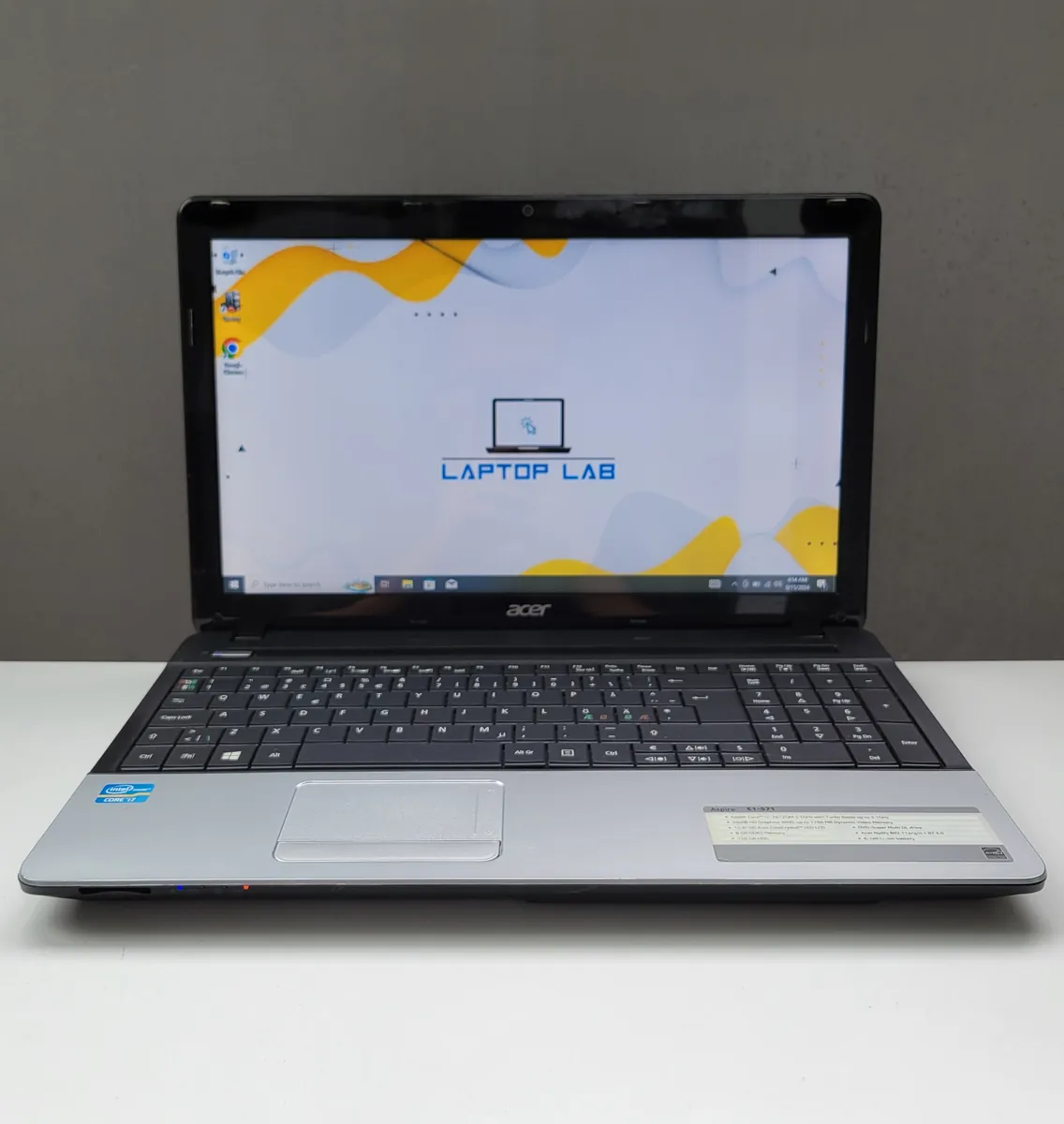 Laptop Second Hand Acer Aspire E1-571 - 15.6inch Intel I7-3612QM 8GB RAM 750GB HDD Windows 10 Refurbished [2]